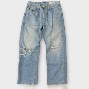 rag & bone Light Blue Straight Leg Jeans